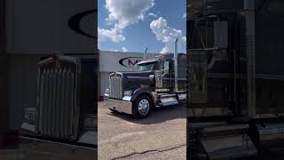 New W900 ready for the road kw kenworth truck truckdriver new trucker w9 automobile new [upl. by Anjela352]