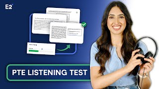 Full PTE Listening Sample Test with Answers 2024 [upl. by Alia]