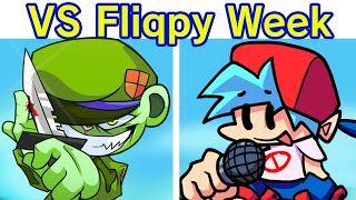 Friday Night Funkin  VS Flippy Flipped Out Week  Cutscenes FNF ModHard Happy Tree Friends [upl. by Lled]