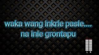 lobie nanga trobie karaoke songRobby soekatma [upl. by Baruch]