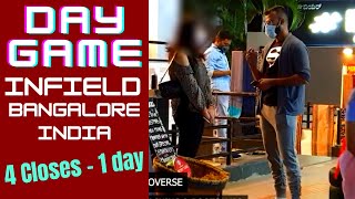 DAY GAME Infield Compilation  This is How You Approach amp Pickup Girls In India Uncut [upl. by Kaliski244]