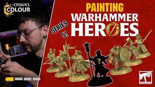 How To Paint Warhammer Heroes Stormcast Eternals  Beginner  Warhammer Age of Sigmar [upl. by Nuajed]