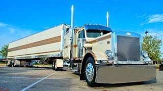 Mid America Truck Show Big Rigs Custom Trucks Chrome BlingMaster Polish [upl. by Allie]