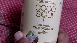 coco soul cold pressed virgin coconut oil review  virgin coconut oil  best virgin coconut oil [upl. by Erdried]