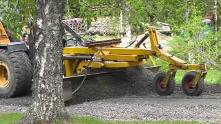 Ljungby L15 With A Grader Attachment [upl. by Rodrick]