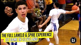 LaMelo Ball 1st Game In Cleveland The FULL GAME Experience [upl. by Newol]