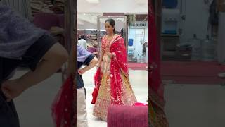 Fitting amp Trial✨📍BmbyWearNatraj MarketMalad Mumbai8433060640 bridal wedding [upl. by Idona]