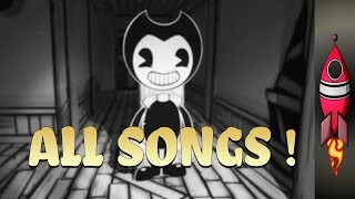 🔴 Bendy And The Ink Machine ALL SONGS  Rockit Gaming 🚀 [upl. by Jeannette]