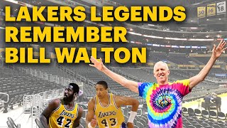 Remembering Bill Walton with Lakers legends James Worthy and Mychal Thompson  Mason amp Ireland [upl. by Genesa292]