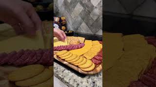 Make a charcuterie board with me 🥰😍 lifestyle [upl. by Galvan]