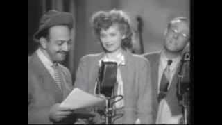 MEL BLANC Classic Sad Sack Routine w Lucille Ball Live Performance from 1944 [upl. by Nirrej]