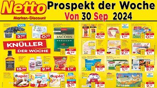 NETTO Prospekt – Angebote ab 30092024 [upl. by Netsuj]