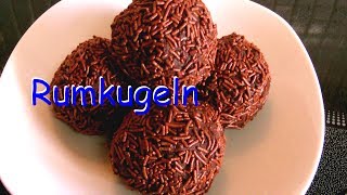 Rumkugeln wie vom Bäcker  Selbst gemacht  Rezept auch für Kinder [upl. by Larochelle671]