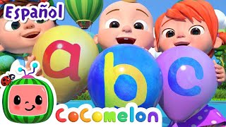 EL ABC con Globos  CoComelon en Español  Canciones Infantiles y de Cuna [upl. by Verlee]