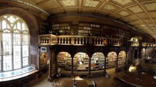 Take a 360° tour of the Bodleian Hogwarts’ library in the Harry Potter films [upl. by Carli]