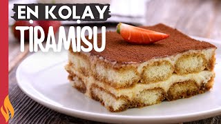 EN KOLAY TİRAMİSU 💯 BİR YİYEN BİR DAHA İSTİYOR 🤤 [upl. by Sutniuq167]