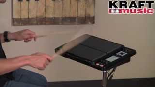 Kraft Music  Roland OCTAPAD SPD30 Demo with Steve Fisher [upl. by Oiretule]