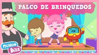 Mundo Bita  Palco de Brinquedos clipe infantil [upl. by Lyj]