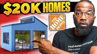 4 Homes You Can Buy at Home Depot for 25000 or Less [upl. by Asquith962]