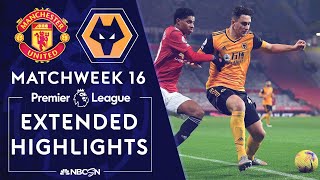 Manchester United v Wolves  PREMIER LEAGUE HIGHLIGHTS  12292020  NBC Sports [upl. by Rbma]