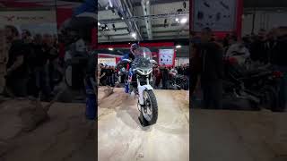 All new 2023 Aprilia Tuareg 660 at EICMA 2022 [upl. by Atived]