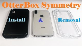 OtterBox Symmetry Install amp Removal [upl. by Rap]