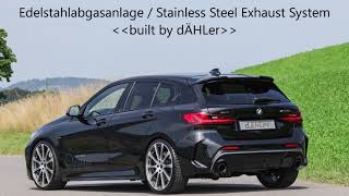 BMW M135i xDrive  Exhaust Sound  Auspuff  dÄHLer Competition Line [upl. by Carlita]