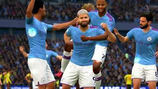 14 Manchester City vs Watford  Premier League J6  FIFA 20 [upl. by Nawed690]