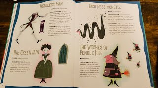 ASMR Atlas of Monsters amp Ghosts a spooky read [upl. by Nirahs]