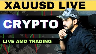 LIVE GOLD amp CRYPTO STREAM  WEDNESDAY  FOREX TRADING HINDI  DAY 54  PRADEEP JHA livestream [upl. by Zildjian]