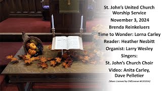 St Johns United Church  Kemptville Ontario Live Stream [upl. by Salvidor]