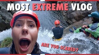 «This is madness» Canyoning in Oppdal with a crazy Aussie guide  Visit Norway [upl. by Annavoeg]