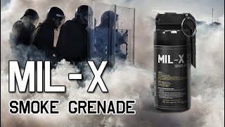 MILX Professional Smoke Grenade  military  Riot Police [upl. by Nathalie938]