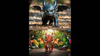 Baby Toothless dragon vs Baby Dragons [upl. by Gerta]