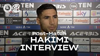 SPEZIA 11 INTER  ACHRAF HAKIMI EXCLUSIVE INTERVIEW SUB ENG 🎤⚫🔵 [upl. by Guimar216]