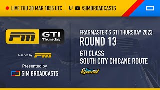 Fragmasters GTi Thursday 2023  Round 13  Live for Speed [upl. by Niveb]