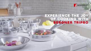 Tripro TriPly cookware from Bergner [upl. by Yhtrod3]