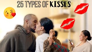 25 Types Of Kisses SPICY [upl. by Lovato]