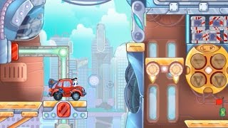 Wheely 4 Time Travel Level 13 Gameplay Walkthrough [upl. by Rosabella759]