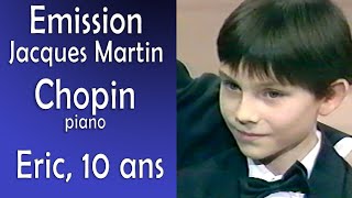 Emission Jacques Martin  Monde est à vous Chopin étude révolutionnaire Eric Artz [upl. by Ysteb]