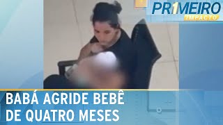 Babá tem prisão convertida para preventiva após agredir bebê  Primeiro Impacto 240424 [upl. by Fried]