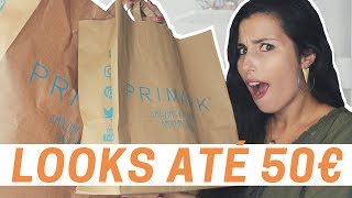 PRIMARK 3 LOOKS COMPLETOS ATÉ 50€ I A Miúda Tem Lata [upl. by Allemat]