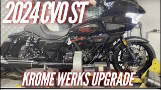 Harley Davidson 2024 CVO  Stock vs Exhaust Upgrade [upl. by Otcefrep]