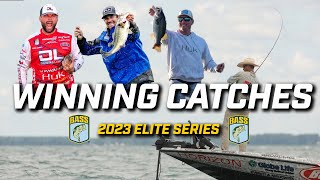 2023 Bassmaster Winners Circle Catches [upl. by Oirogerg]