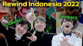 Kesenangan  Emosi  Musik  Rewind Indonesia 2022🔥 Video ini membuat ORANG KOREA bersemangat🤣 [upl. by Anawk]