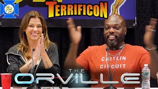 THE ORVILLE PANEL Adrianne Palicki Peter Macon – Terrificon 2022 [upl. by Nelrsa]