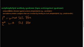 56P  HIT syndrome antiphospholipid antibody syndrome lupus anticoagulant syndrome [upl. by Henson]