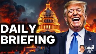 Trump Is Burning Washington DC and The Media To The Ground [upl. by Gallager]