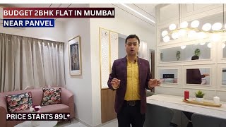 budget 2bhk Rs89L Flats in Mumbai Panvel on Sale near Atal Setu 📞8100293325 property mumbai [upl. by Hguh322]