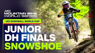 Junior Downhill World Cup  Snowshoe USA  UCI Mountain Bike World Series [upl. by Ynnahc]